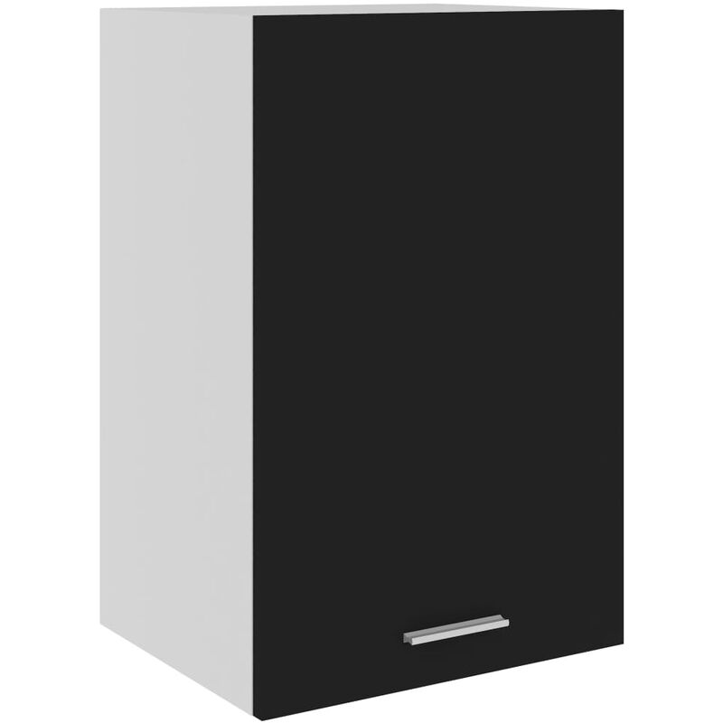 

Armario colgante de cocina aglomerado negro 39,5x31x60 cm - Negro
