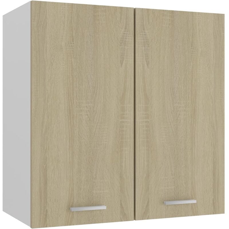 

Armario colgante de cocina aglomerado roble sonoma 60x31x60 cm