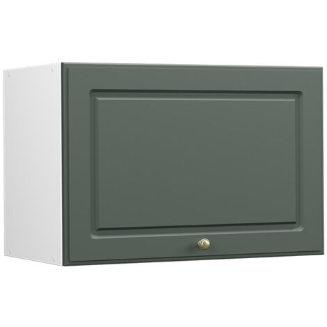Armario colgante Fame-Line, Verde dorado Casa de campo, 60 cm Plano, Vicco