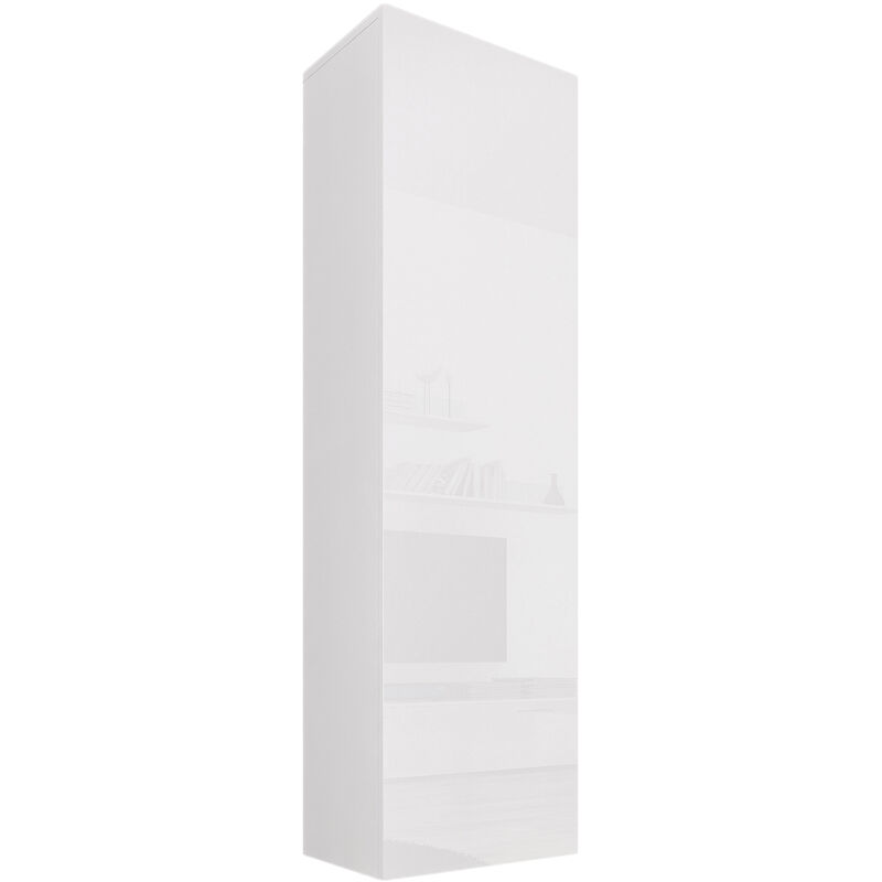 

Muebles Bonitos - Vitrina modelo Nora V4 (40x170cm) en blanco