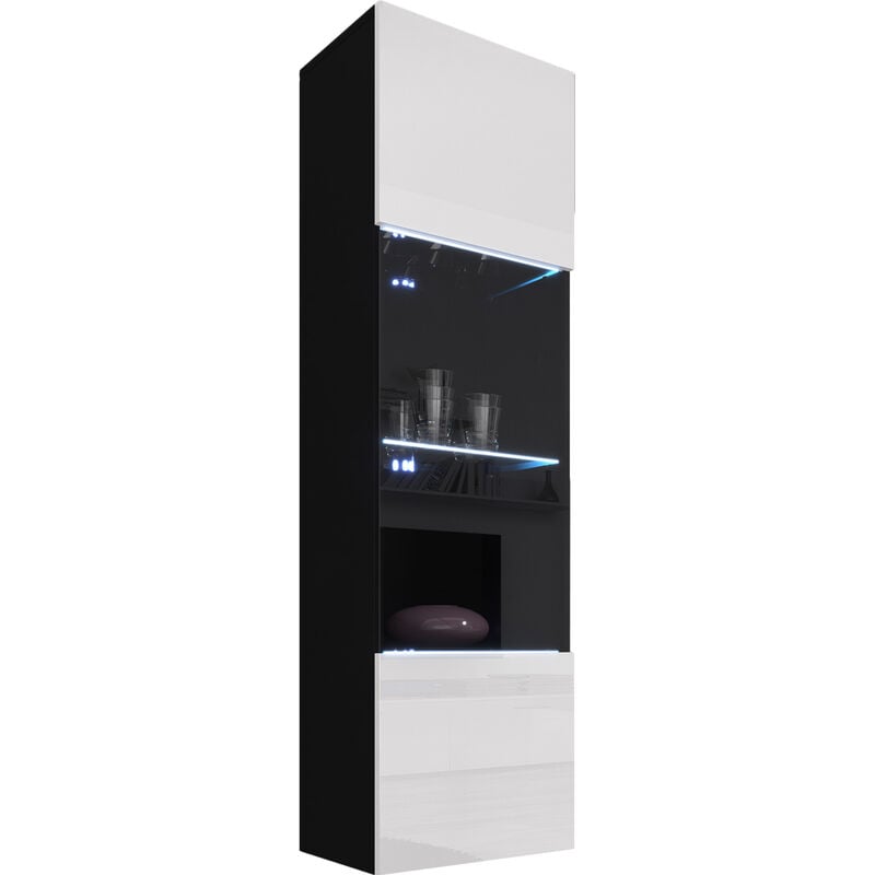

Armario Colgante modelo Nora V6 (40x170cm) en color negro y blanco