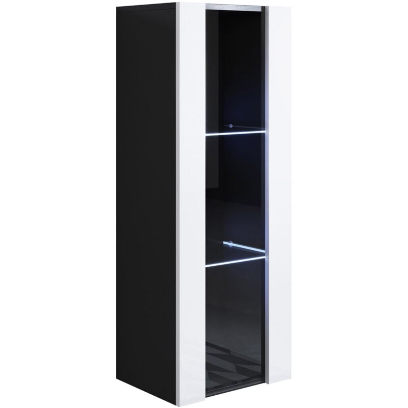 

Armario colgante modelo Luke V2 (40x126cm) color negro y blanco
