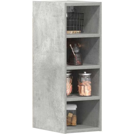 Armario colgante "Riga" gris hormigón 20x29,5x60 cm madera de ingeniería