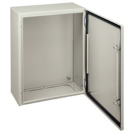Armario compacto SPACIAL ciego 600x800x300 mm, IP66, acero, montaje mural.