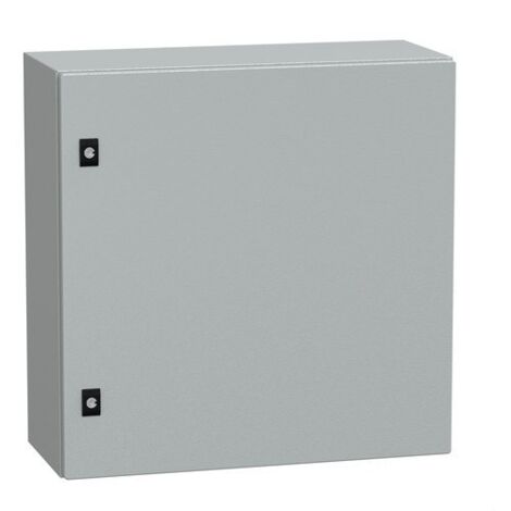 Armario compacto SPACIAL ciego IP66 600x600x250 mm, acero con acabado en polvo RAL 7035