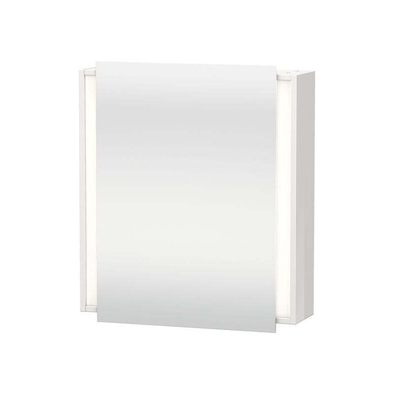 

Duravit Ag - Armario con espejo Duravit Ketho 7530, 1 puerta con espejo, con bisagra a la izquierda, 650mm, Color (frente/cuerpo): Decoración blanca