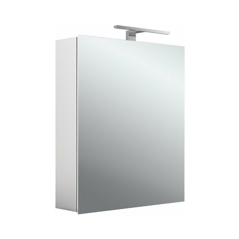 

Armario con espejo empotrado LED asis mee, aluminio, 1 puerta, modelo de montaje en superficie, lámpara LED, 600 mm - 949805049 - Emco