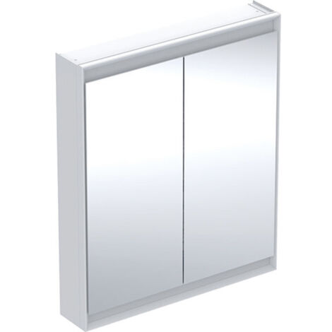 Armario con espejo Geberit ONE con ComfortLight, 2 puertas,