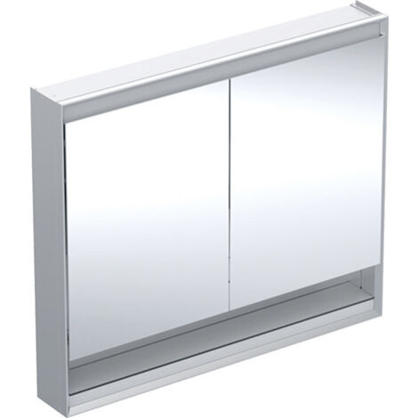 Armario con espejo Geberit ONE con ComfortLight, 2 puertas,