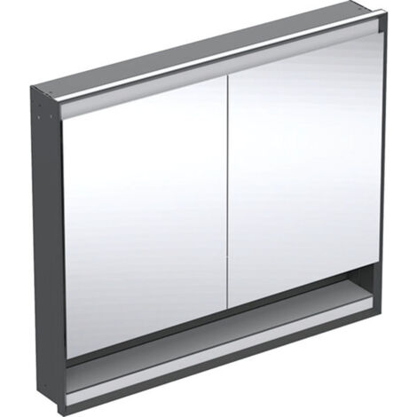Armario con espejo Geberit ONE con ComfortLight, 2 puertas,