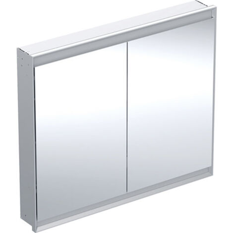 Armario con espejo Geberit ONE con ComfortLight, 2 puertas,