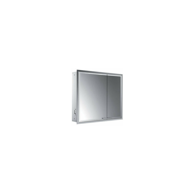 

Armario con espejo iluminado Emco asis prestige 2, modelo empotrado, 815mm, puerta izquierda ancha, cumplimiento: con sistema de iluminación