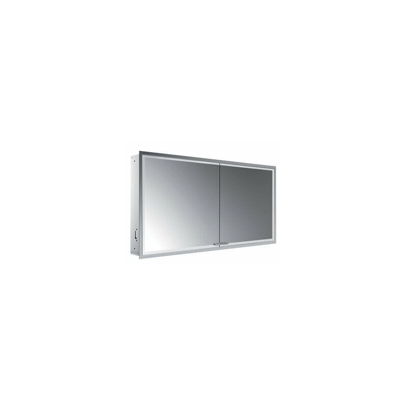 

Armario con espejo iluminado Emco asis prestige 2, modelo empotrado, 1315mm, cumplimiento: sin sistema de iluminación - 989707109