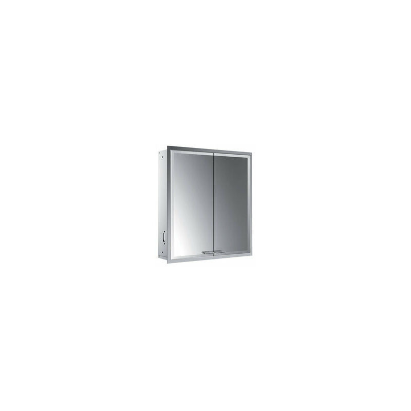 

Armario con espejo iluminado Emco asis prestige 2, modelo empotrado, 615mm, cumplimiento: con sistema de iluminación - 989708101