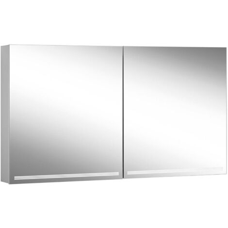 Armario con espejo iluminado Schneider GRACE TW, 2 puertas