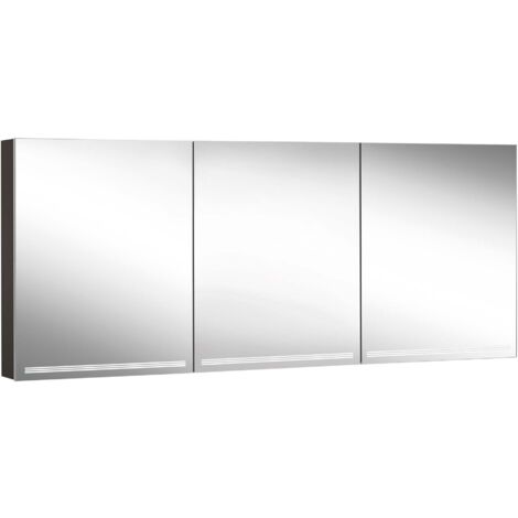 Armario con espejo iluminado Schneider GRACE TW, 3 puertas