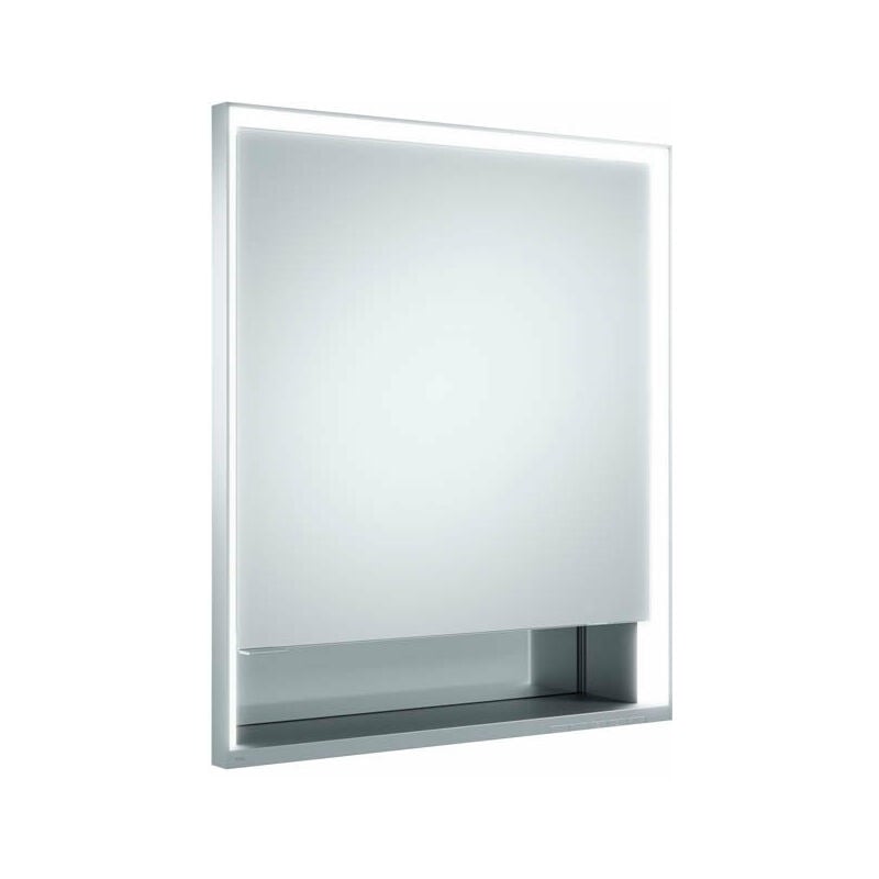 

Keuco Gmbh&co.kg - Armario con espejo Keuco Royal Lumos 14311, 1 puerta giratoria, montaje en pared, tope a la derecha, 650mm - 14311171101