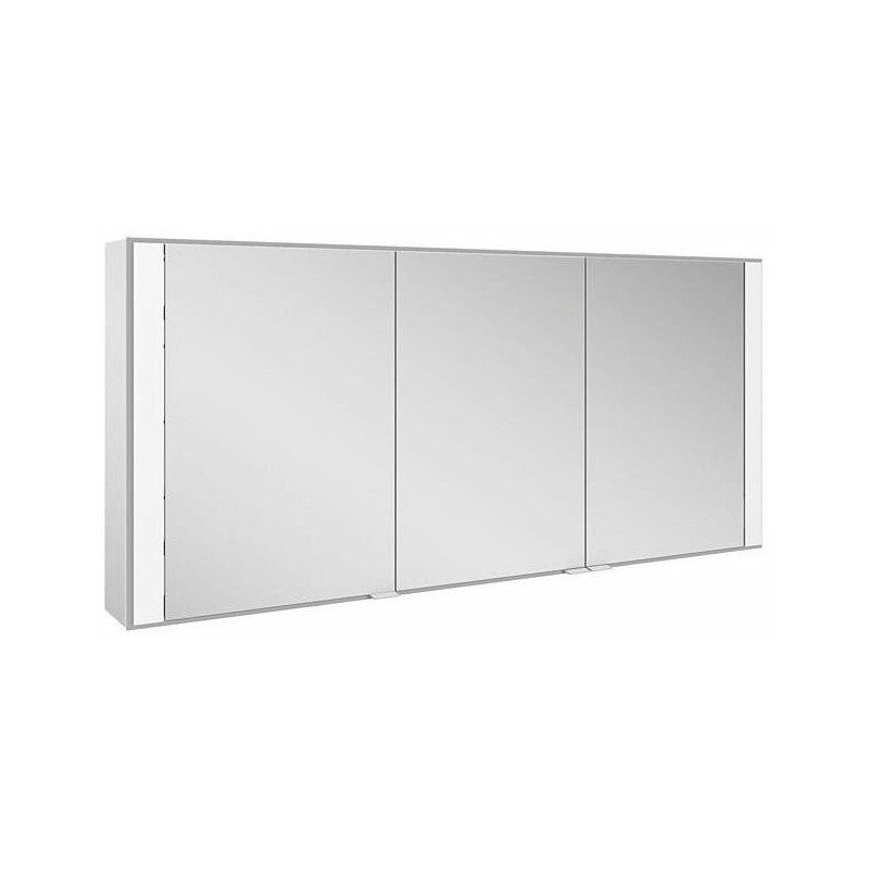 

Keuco - Armario con espejo ROYAL 60 1400 x 650 x 149 mm, pared empotrada anodizado teñido de plata