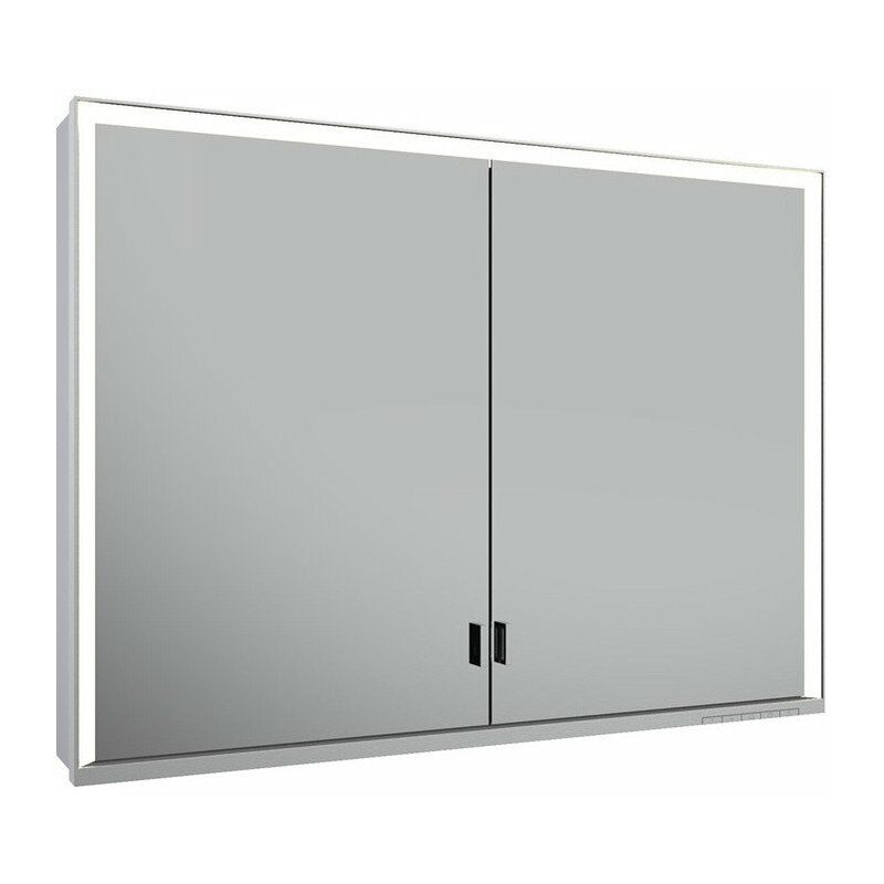 

Armario con espejo ROYAL LUMOS DALI controlable, extensión de pared 1000 x 735 x 165 mm, 60 vatios KEUCO