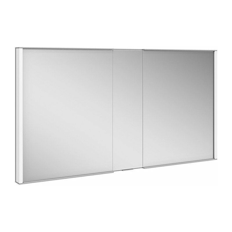 

Keuco - Armario con espejo ROYAL MATCH extensión de pared 1300 x 700 x 149 mm anodizado plateado