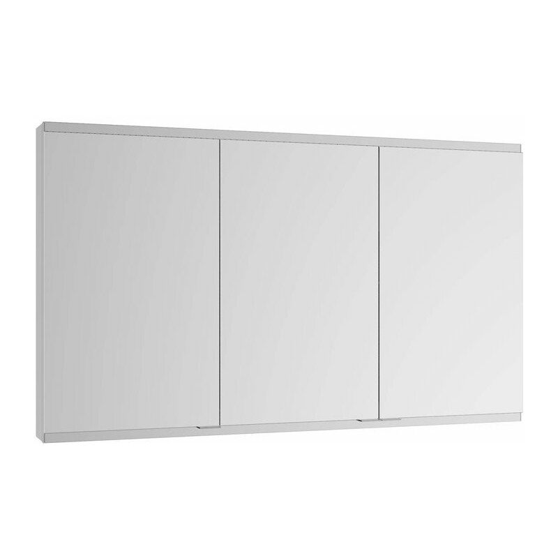 

Keuco - Armario con espejo Royal Modular 2.0 1000x700x120mm plata anodizado no iluminado, empotrable, 1 toma y USB