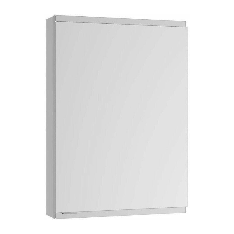 

Armario con espejo Royal Modular 2.0 500x700x160mm anodizado plateado, no iluminado, extensión de pared, 1 toma KEUCO