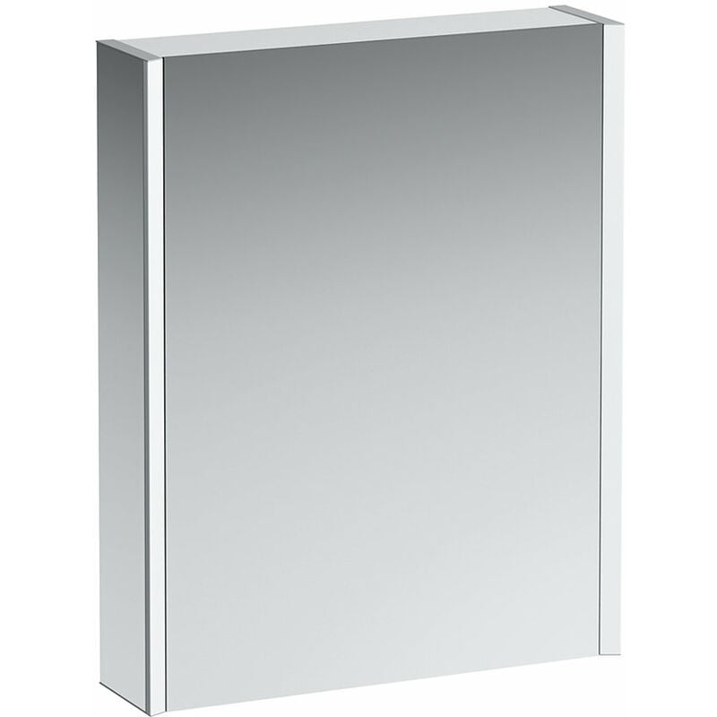 

Laufen - Armario con espejo Running Frame 25, iluminación vertical, luz de ambiente, 750x600, tope a la derecha, cumplimiento: Piezas laterales de