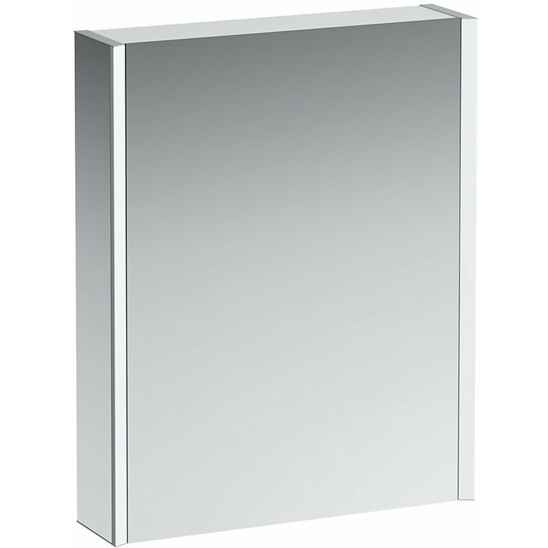 

Laufen - Armario con espejo Running Frame 25, iluminación vertical, luz de ambiente, 750x600, tope a la izquierda, cumplimiento: Piezas laterales de