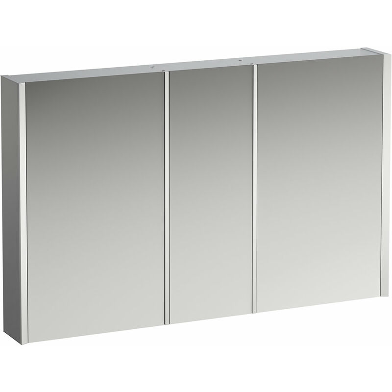

Laufen - Armario con espejo Running Frame 25, iluminación vertical, tope exterior/derecho, 750x1200, cumplimiento: Piezas laterales de espejo