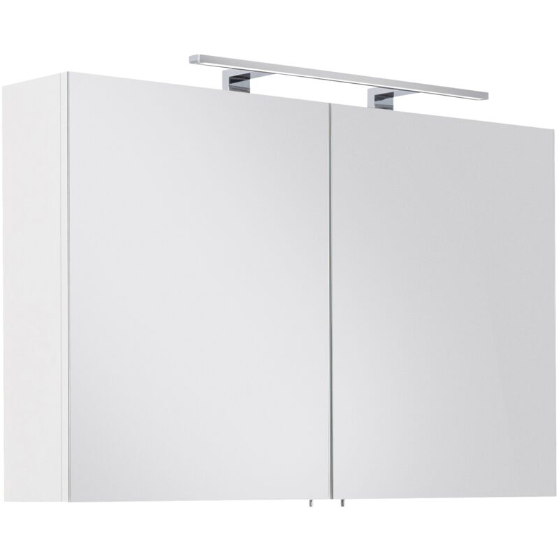 

Armario con espejo SANTINI 100 Blanco incluido LED-lámpara