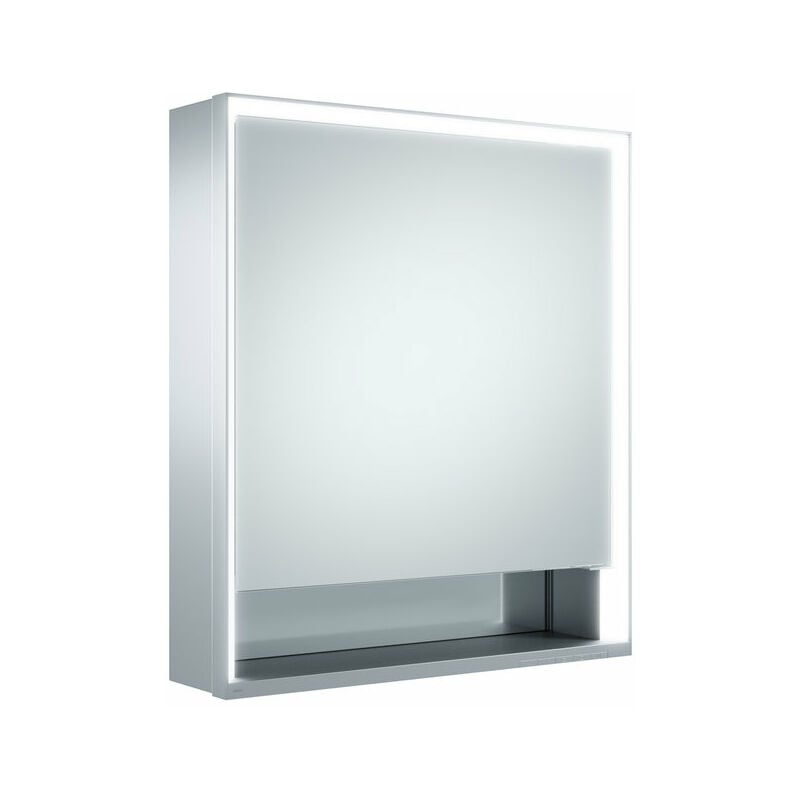 

Keuco Gmbh&co.kg - Armario con espejos Keuco Royal Lumos 14301, 1 puerta giratoria, de pared, con bisagra a la izquierda, 650mm - 14301171201