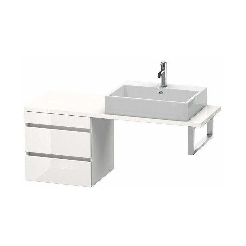 

Duravit - Consola baja DURASTYLE 512x500x478mm castaño. basalto oscuro / mate