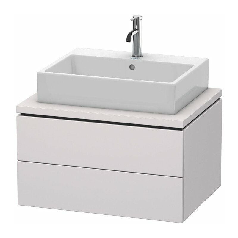 

Duravit - Consola baja L-CUBE 400x720x547mm blanco satinado lila