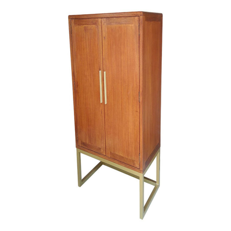 

Armario Continental madera de mindi Hierro pintado (140 x 45 x 80 cm)