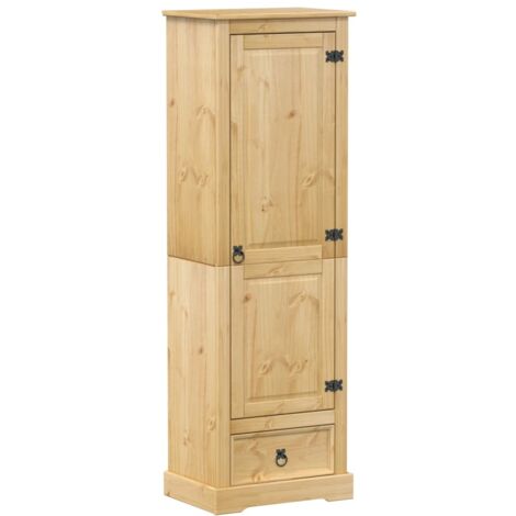 Armario Corona madera maciza de pino 55x38x170 cm vidaXL