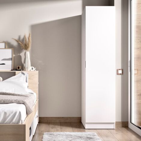 Armario de 1 puerta Blanco 184x41x52 cm - ESSEN