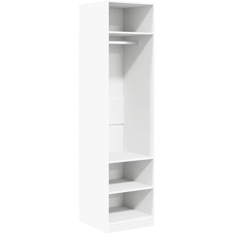 

Armario de Aglomerado Blanco 50x50x200 cm - Blanco - Vidaxl