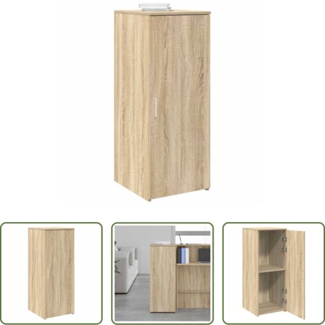 Armario de almacenamiento -  Armario de madera de ingeniería roble sonoma 40x45x103,5 cm