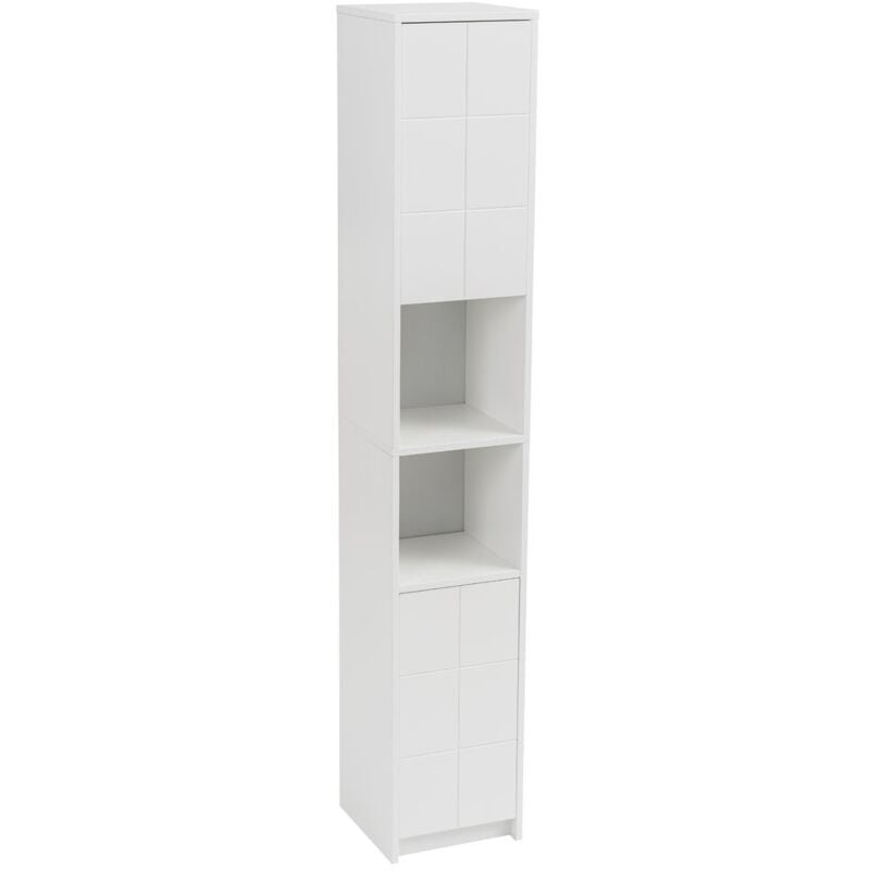 

Armario de baño columna blanco contemporáneo de madera MDF,de 30x30x172