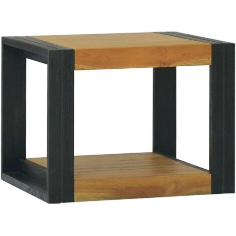 Armario de baño madera maciza de teca 45x45x35 cm