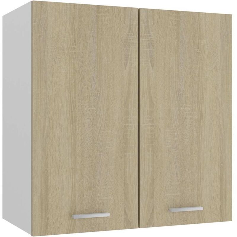 

Armario colgante de cocina aglomerado roble sonoma 60x31x60 cm - Marrón - Vidaxl