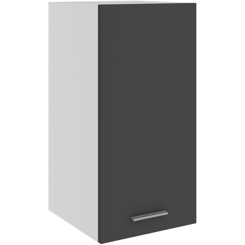 

Armario colgante de cocina aglomerado gris 29,5x31x60 cm - Gris - Vidaxl