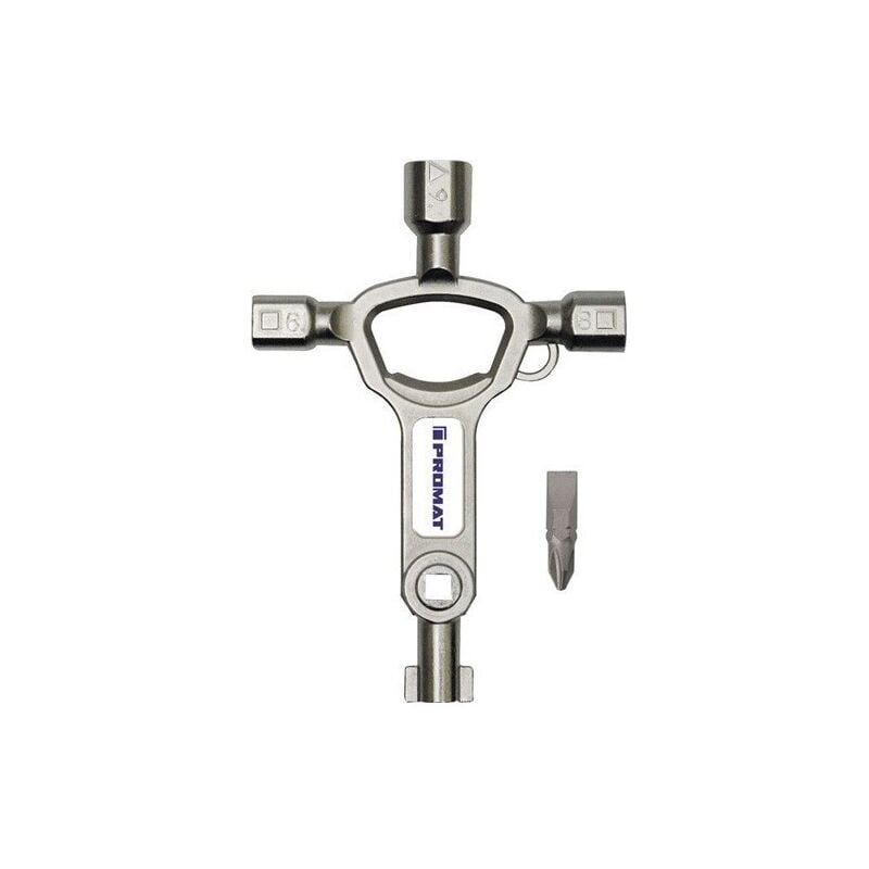 

Llave De Armario 6 Funciones Abrebotellas Integrado - Promat