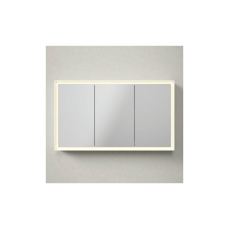 

Duravit Ag - Armario de espejo Duravit L-Cube con iluminación LED, ancho 1200mm (para montar en la pared) - LC755300000
