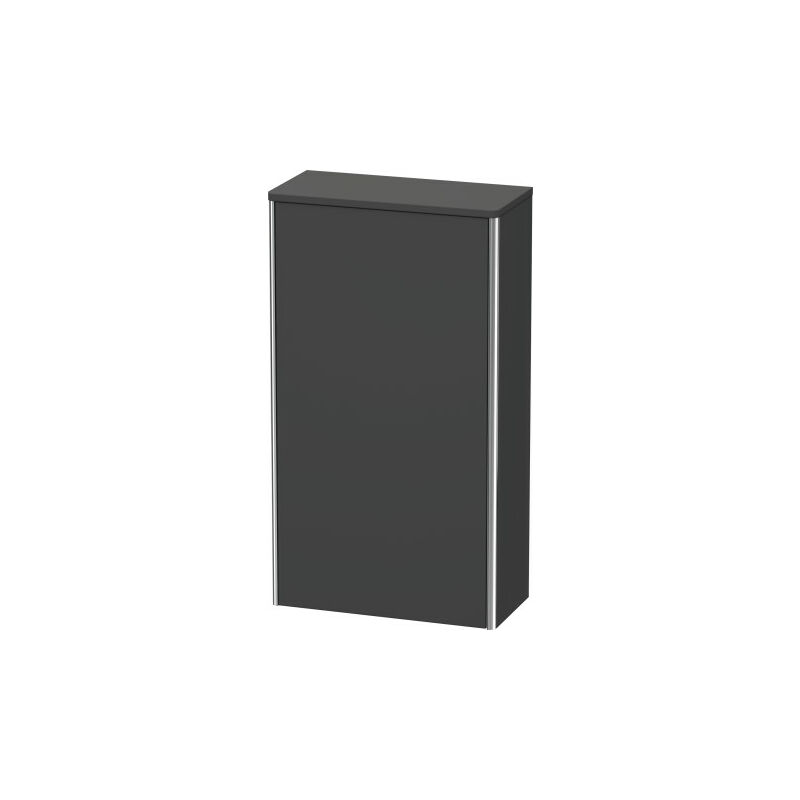 

Armario de media altura Duravit XSquare 50.0x23.6 cm, 1 puerta, colgado a la izquierda, 2 estantes de vidrio XS1303L, Color (frente/cuerpo): Laca de