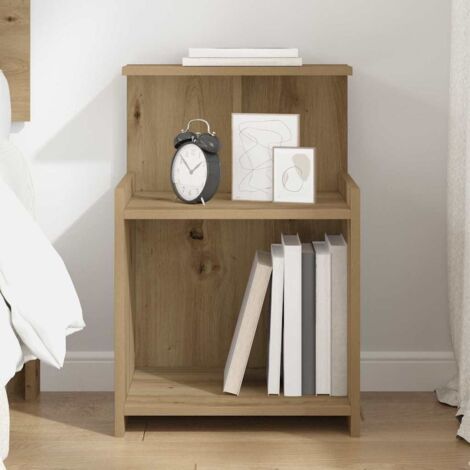 Armario de Noche Roble artisan 40 x 35 x 60 cm vidaXL