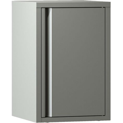Armario de pared 50 x 33 x 35 cm acero gris 030008888