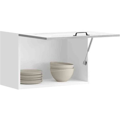 Armario de pared cocina Kalmar madera ingeniería gris hormigón