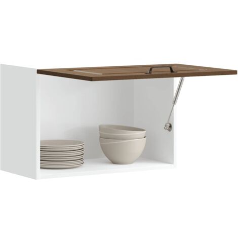 Armario de pared cocina Kalmar madera ingeniería roble marrón
