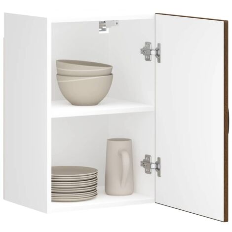 Armario de pared cocina Kalmar madera ingeniería roble marrón